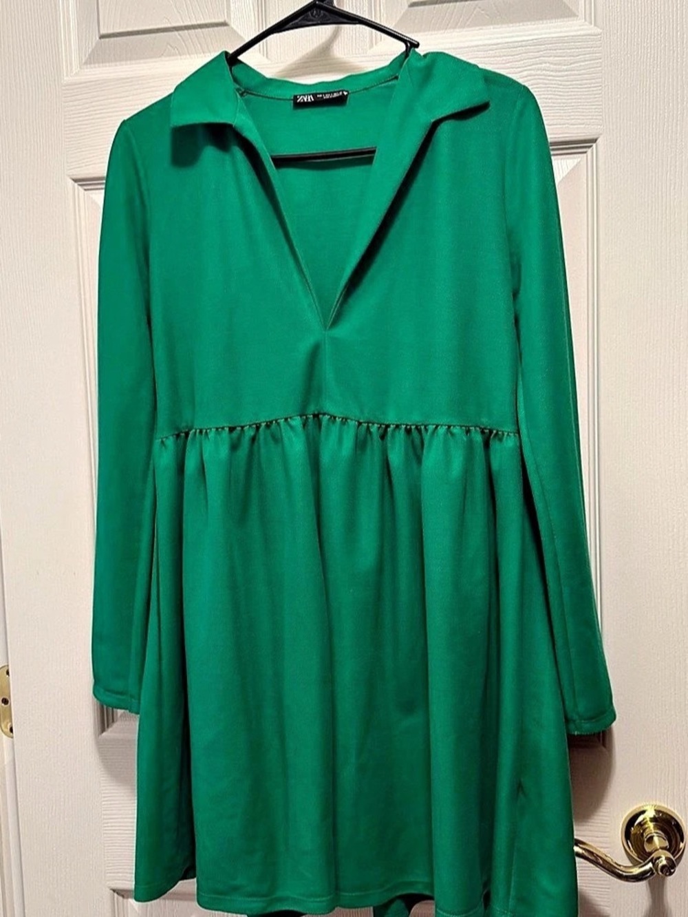 Zara Green Mini Dress Like New